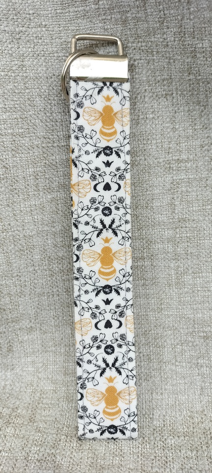 Keychain Wrislet - white gold