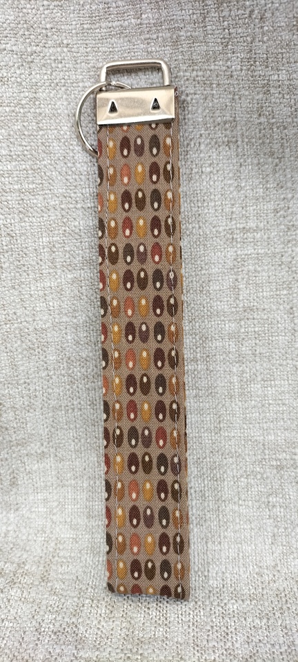 Keychain Wrislet - grey pac-man